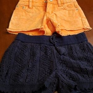 Justice Premium & Wonder Nation Shorts 6-6x EUC